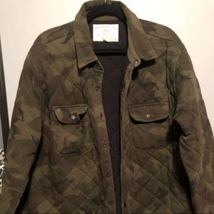 (AE) QUILTED ARMY JACKET